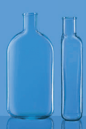 1290 - ROUX BOTTLES WITH OFF SET NECK