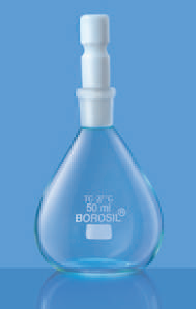Borosil — Pyknometer 10 mL — PTFE Stopper