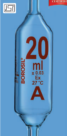 Borosil — Volumetric Pipettes