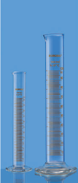 Borosil — Tapped Density Cylinder