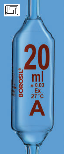 Borosil — Serological Pipette 2 mL — Class B