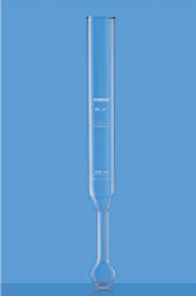 Borosil — Folin - Wu Blood Sugar Tube