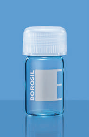 Borosil — Certified Sampling & Storage Vial, Clear