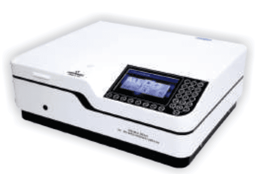 Double Beam Microprocessor UV-VIS Spectrophotometer (8 Cell Holder)