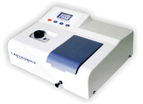 Single Beam Microprocessor UV-VIS Spectrophotometer
