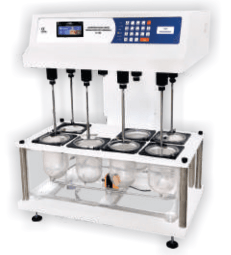 Touch Screen Microprocessor Dissolution Test Apparatus (8 Basket)