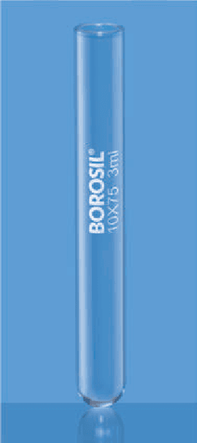 Borosil — Test Tube without Rim — 25×200 mm (≈70 mL)