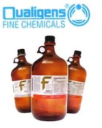 Qualigens reagents and bottles